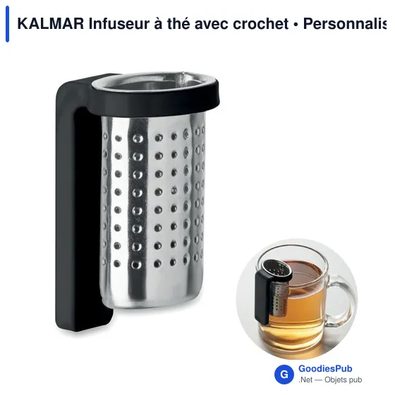 Infuseur à thé personnalisable KALMAR avec logo - Image 1