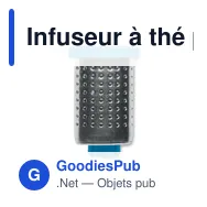 Infuseur à thé personnalisable KALMAR avec logo - Miniature 12