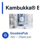 Bouteille d'eau personnalisable Kambukka® Elton 500 ml avec logo - Miniature 1