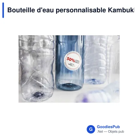 Bouteille d'eau personnalisable Kambukka® Elton 500 ml avec logo