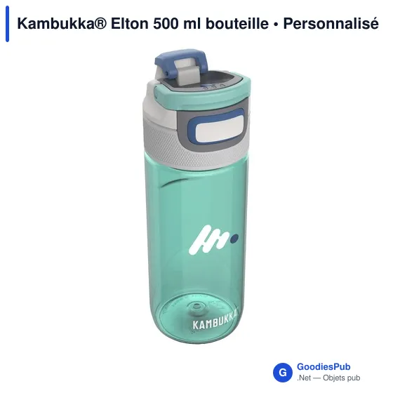 Bouteille d'eau personnalisable Kambukka® Elton 500 ml avec logo - Image 2
