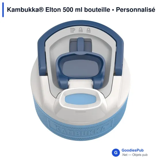 Bouteille d'eau personnalisable Kambukka® Elton 500 ml avec logo - Image 11