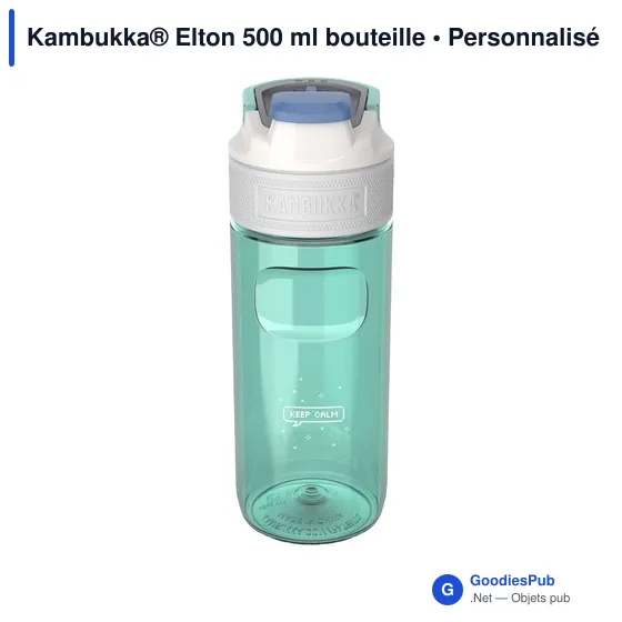 Bouteille d'eau personnalisable Kambukka® Elton 500 ml avec logo - Image 3