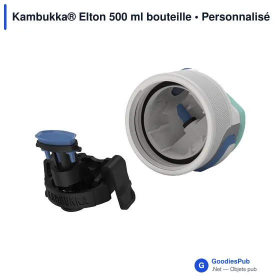 Bouteille d'eau personnalisable Kambukka® Elton 500 ml avec logo - Image 5