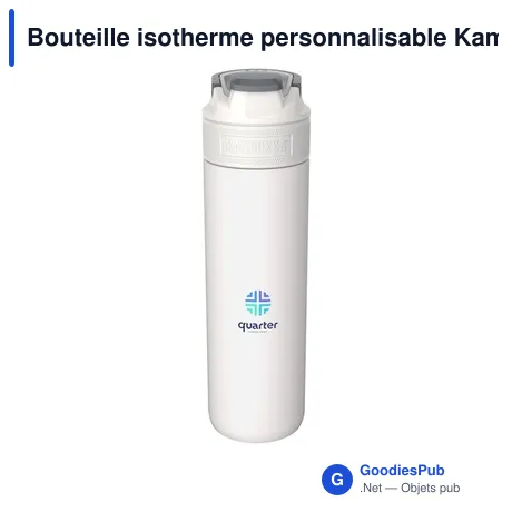 Bouteille isotherme personnalisable Kambukka® Elton 600 ml avec logo
