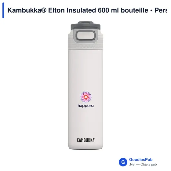 Bouteille isotherme personnalisable Kambukka® Elton 600 ml avec logo - Image 11