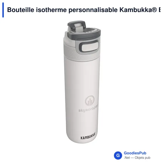 Bouteille isotherme personnalisable Kambukka® Elton 600 ml avec logo - Image 12