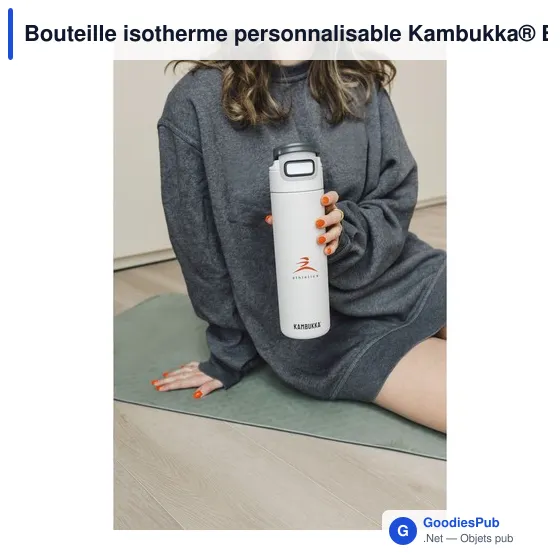 Bouteille isotherme personnalisable Kambukka® Elton 600 ml avec logo - Image 5