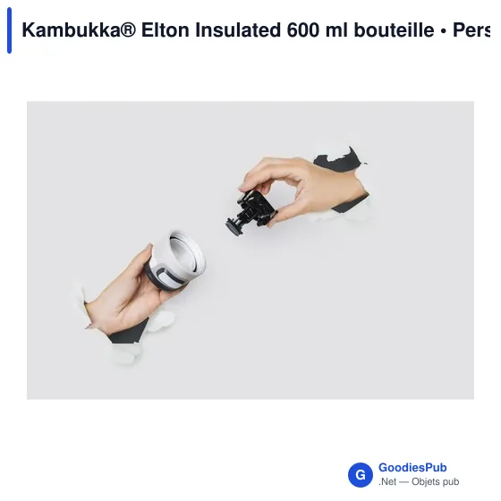 Bouteille isotherme personnalisable Kambukka® Elton 600 ml avec logo - Image 9