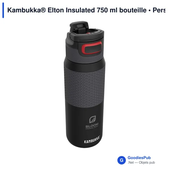 Bouteille isotherme personnalisable Kambukka® Elton 750 ml avec logo - Image 2