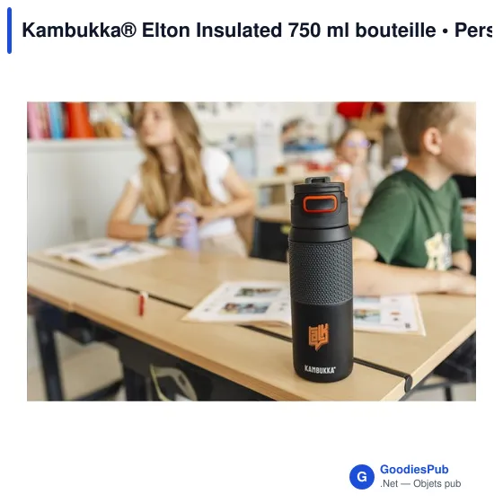 Bouteille isotherme personnalisable Kambukka® Elton 750 ml avec logo - Image 7