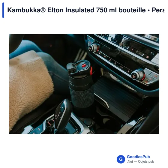 Bouteille isotherme personnalisable Kambukka® Elton 750 ml avec logo - Image 9