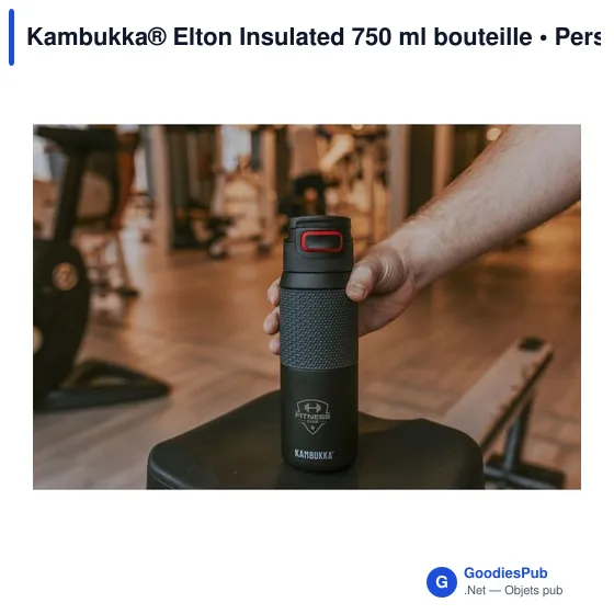 Bouteille isotherme personnalisable Kambukka® Elton 750 ml avec logo - Image 10