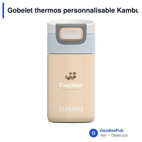 Gobelet thermos personnalisable Kambukka® Etna 300 ml avec logo