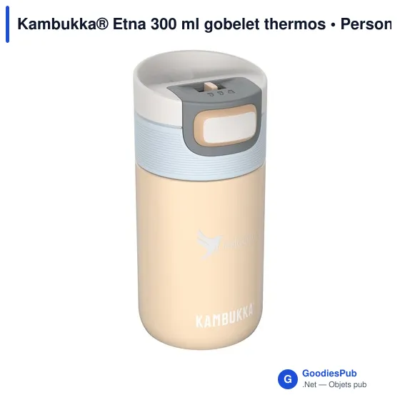 Gobelet thermos personnalisable Kambukka® Etna 300 ml avec logo - Image 2