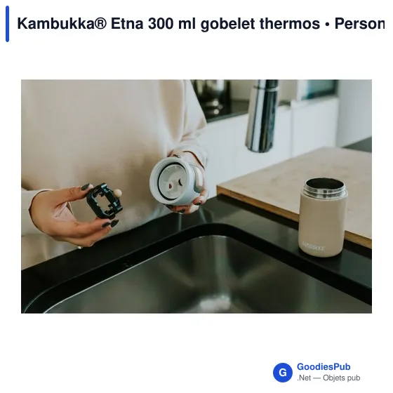 Gobelet thermos personnalisable Kambukka® Etna 300 ml avec logo - Image 11