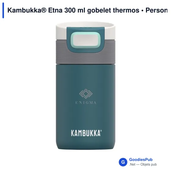 Gobelet thermos personnalisable Kambukka® Etna 300 ml avec logo - Image 12