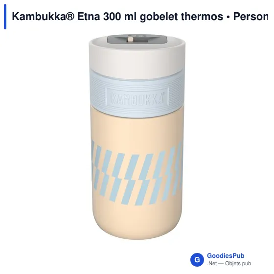 Gobelet thermos personnalisable Kambukka® Etna 300 ml avec logo - Image 3