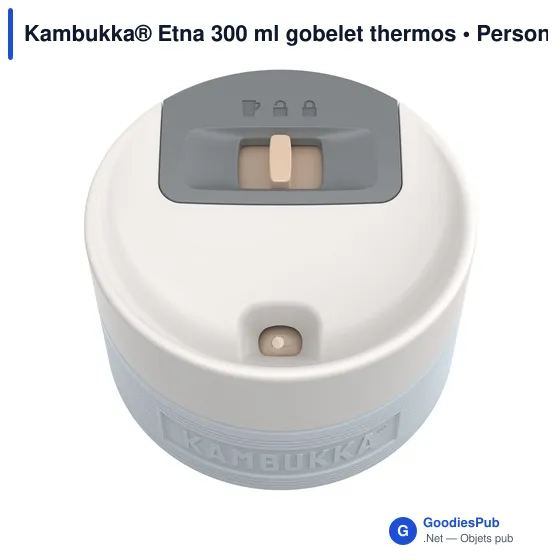 Gobelet thermos personnalisable Kambukka® Etna 300 ml avec logo - Image 4