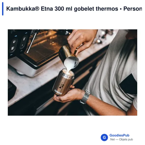 Gobelet thermos personnalisable Kambukka® Etna 300 ml avec logo - Image 6