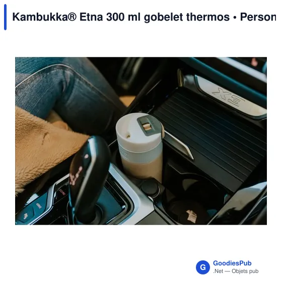 Gobelet thermos personnalisable Kambukka® Etna 300 ml avec logo - Image 7