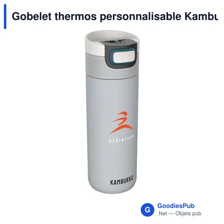 Gobelet thermos personnalisable Kambukka® Etna 500 ml avec logo