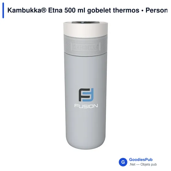 Gobelet thermos personnalisable Kambukka® Etna 500 ml avec logo - Image 2