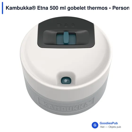 Gobelet thermos personnalisable Kambukka® Etna 500 ml avec logo - Image 3