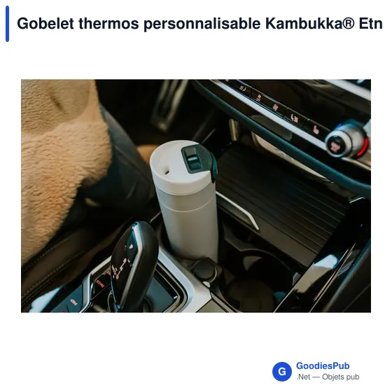 Gobelet thermos personnalisable Kambukka® Etna 500 ml avec logo - Image 5