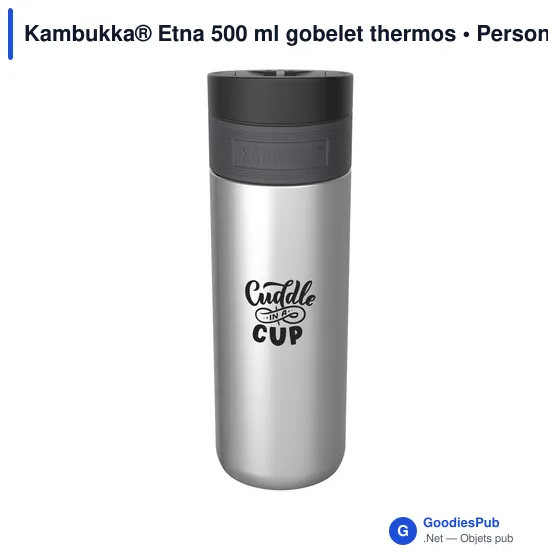 Gobelet thermos personnalisable Kambukka® Etna 500 ml avec logo - Image 10