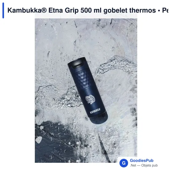 Gobelet isotherme personnalisable Kambukka® Etna Grip 500 ml avec logo - Image 6