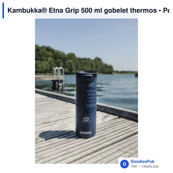 Gobelet isotherme personnalisable Kambukka® Etna Grip 500 ml avec logo - Image 8