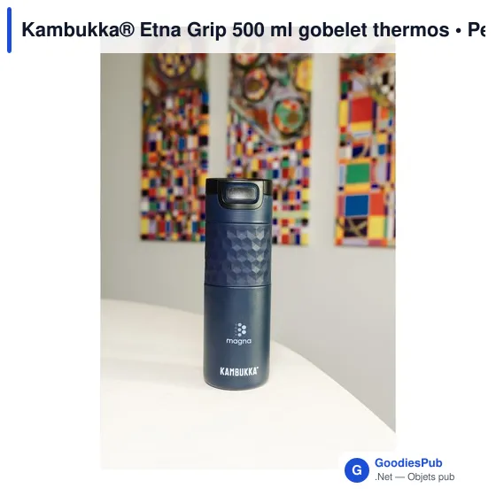 Gobelet isotherme personnalisable Kambukka® Etna Grip 500 ml avec logo - Image 10