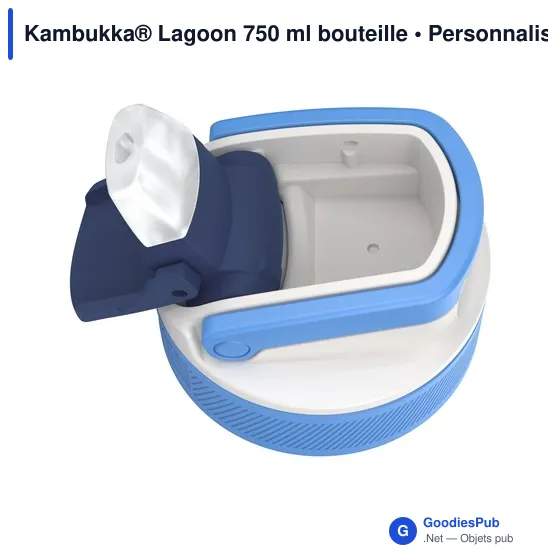Bouteille d'eau personnalisable Kambukka® Lagoon 750 ml avec logo - Image 6