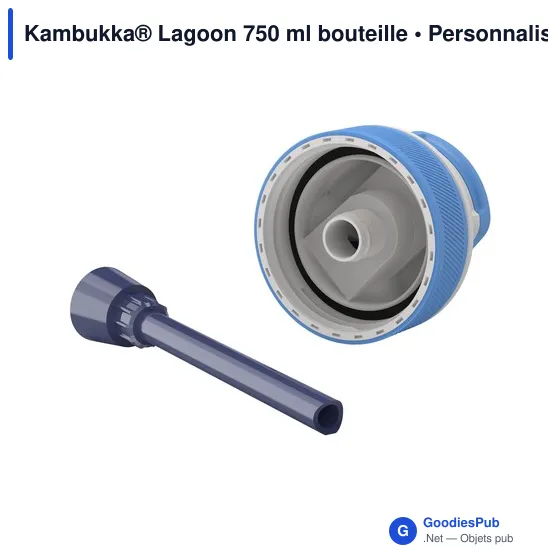 Bouteille d'eau personnalisable Kambukka® Lagoon 750 ml avec logo - Image 7