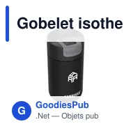 Gobelet isotherme personnalisable Kambukka® Olympus 300 ml avec logo - Miniature 1