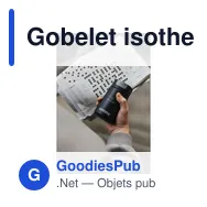 Gobelet isotherme personnalisable Kambukka® Olympus 300 ml avec logo - Miniature 6