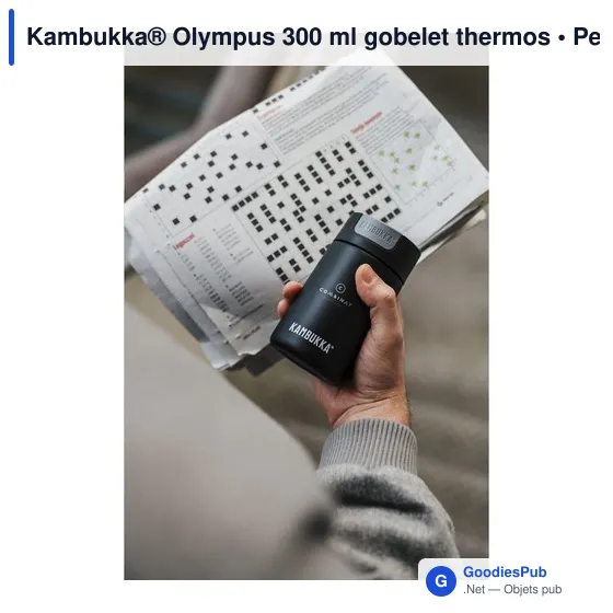 Gobelet isotherme personnalisable Kambukka® Olympus 300 ml avec logo - Image 6