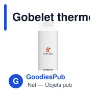 Gobelet thermos personnalisable Kambukka® Olympus 500 ml avec logo - Miniature 12