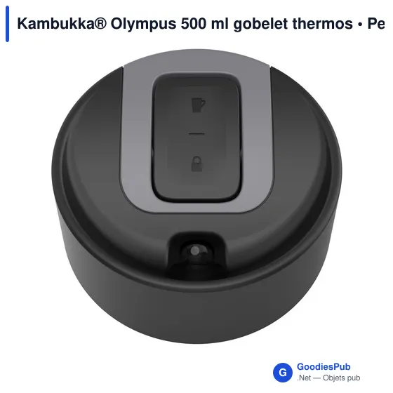 Gobelet thermos personnalisable Kambukka® Olympus 500 ml avec logo - Image 4