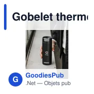 Gobelet thermos personnalisable Kambukka® Olympus 500 ml avec logo - Miniature 5