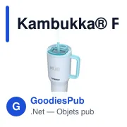 Mug isotherme personnalisable Kambukka® Rio 950 ml avec logo - Miniature 2