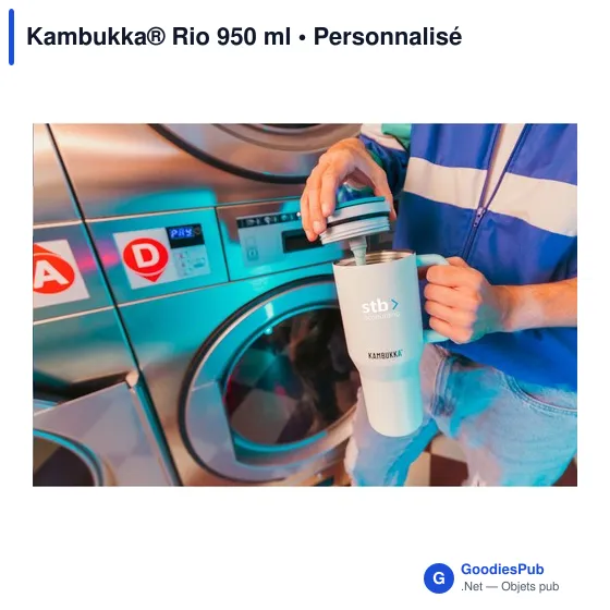 Mug isotherme personnalisable Kambukka® Rio 950 ml avec logo - Image 12