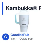 Mug isotherme personnalisable Kambukka® Rio 950 ml avec logo - Miniature 4