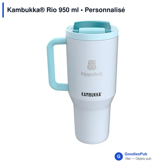 Mug isotherme personnalisable Kambukka® Rio 950 ml avec logo - Image 4