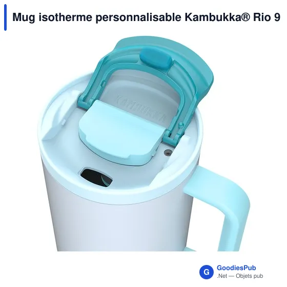 Mug isotherme personnalisable Kambukka® Rio 950 ml avec logo - Image 5