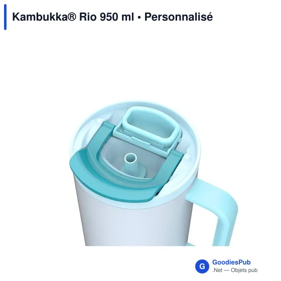 Mug isotherme personnalisable Kambukka® Rio 950 ml avec logo - Image 6