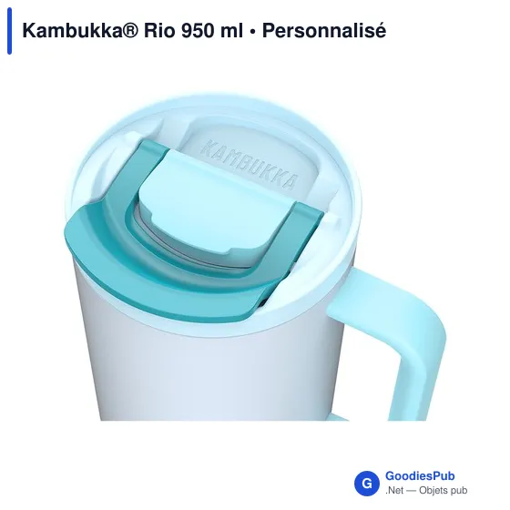 Mug isotherme personnalisable Kambukka® Rio 950 ml avec logo - Image 8