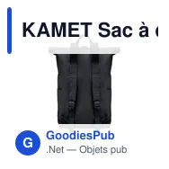 KAMET Sac à dos enroulable 390 gr/m² - Miniature 3