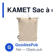 KAMET Sac à dos enroulable 390 gr/m² - Miniature 8